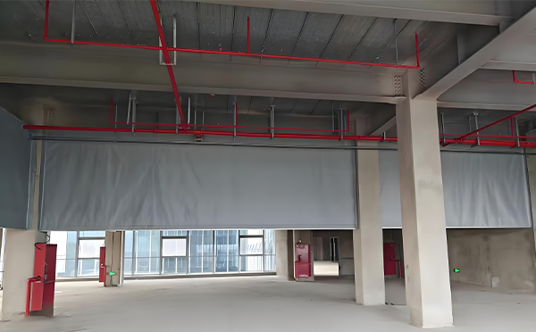 库尔勒防火布挡烟垂壁