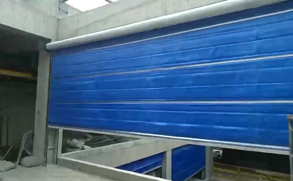 大型物流园区完成库尔勒防火门整体安装工程